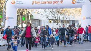 Mil niños corren en el regreso de la San Silvestre 'mini'