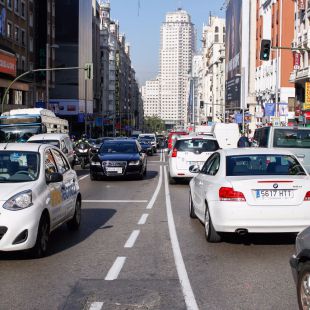 Normalidad en los accesos a Madrid en la primera hora de este escenario