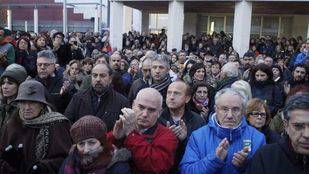 Más de 500 personas se concentran contra la violencia machista en Rivas