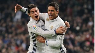 James se reivindica haciendo de Cristiano en la paliza al Sevilla