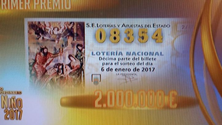 El segundo premio deja un pellizco en Madrid, Villalba y Griñón