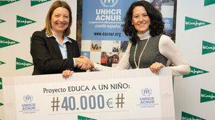 El Corte Inglés dona a ACNUR 40.000 euros para la escolarización de 2.000 niños refugiados
