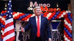 GALERÍA | 1,91 metros de altura y 250 gramos de pelo: así es el Trump del Museo de Cera