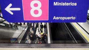 Metro reforzará hasta un 50% el servicio en la línea 8 con motivo de Fitur