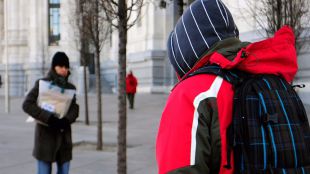 Una ola de frío con temperaturas bajo cero congela Madrid