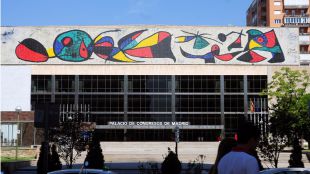 El Palacio de Congresos, futura sede de la Organización Mundial del Turismo en Madrid