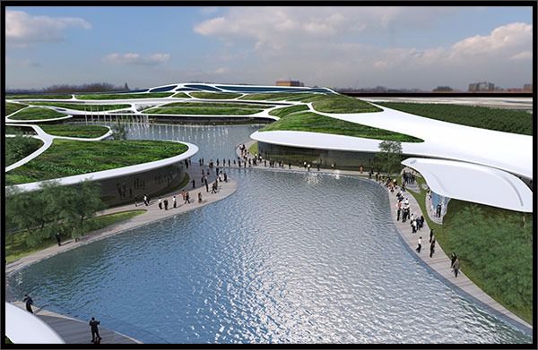 Simulación del futuro centro comercial de Torrejón de Ardoz, junto a Barajas