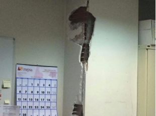 CSIF denuncia desprendimientos en las instalaciones de los juzgados de Leganés