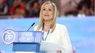 Cifuentes defiende la "unidad" del PP frente a la división en Podemos