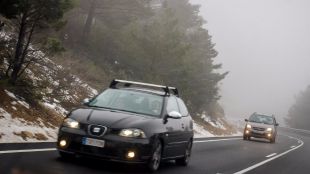 Emergencias pide precaución en los puertos de montaña por la nieve