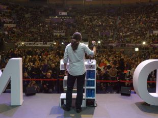 Vistalegre II supera el récord de participación de Podemos con más de 155.000 votos