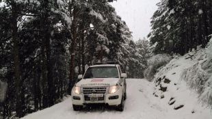 Alerta por nevadas de hasta 30 centímetros en la sierra
