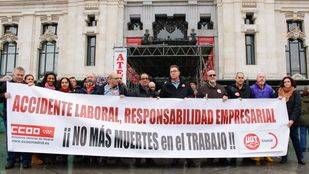 La siniestralidad laboral aumenta en enero