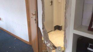 Atacada la sede del Partido Popular de Getafe