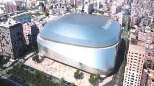 Recreación de la reforma del Santiago Bernabéu