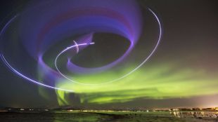 El madrileño que voló entre auroras boreales