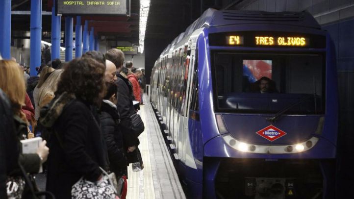 Paros parciales en el Metro