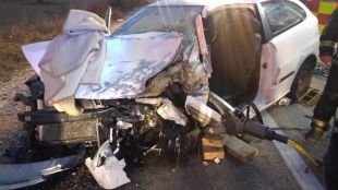 Un accidente múltiple en Campo Real deja una mujer de 27 años muerta y tres heridos