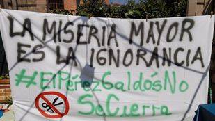 Cierra el IES Pérez Galdós: "Quieren que la gente humilde no tenga futuro"