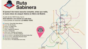 Ruta Sabinera: Sabina presenta este jueves su nuevo disco en el Metro
