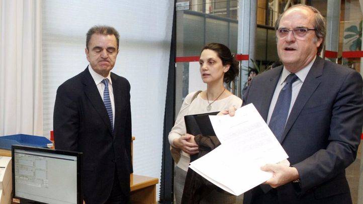 José Manuel Franco, Pilar Sanchez y Ángel Gabilondo.