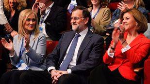 Rajoy y Cospedal arropan a Cifuentes: "No hay nada que no podamos superar"