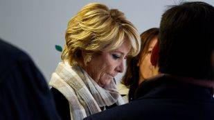 El juez rechaza la petición de Granados: no citará a Esperanza Aguirre