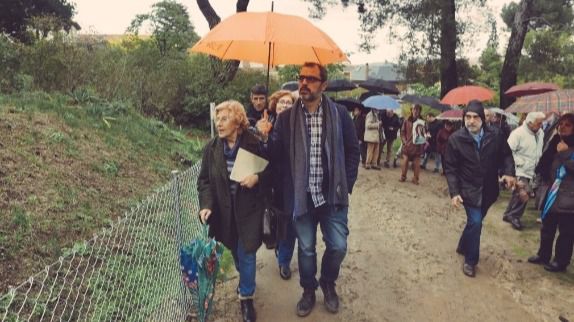 Manuela Carmena recorre la recién inaugurada Quinta de Torre Arias