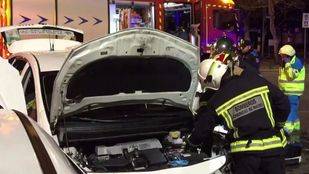 Muere al chocar su taxi con otro vehículo en Getafe