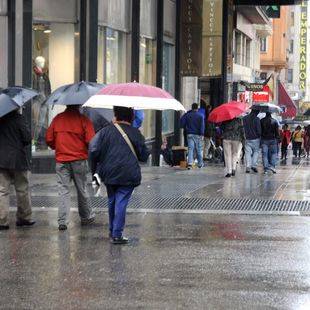 El temporal de frío se despide con lluvias este lunes