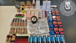 Requisan el botín de una banda que robaba cosméticos por el método de la 'jaula de Faraday'