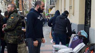 La Policía vuelve a desalojar a los okupas de Hogar Social Madrid de un palacete de Veláquez