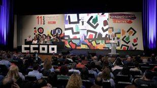 Cristina Cifuentes apoya a los candidatos a la secretaría general de CCOO en Madrid