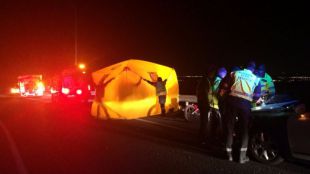 Muere tras sufrir un accidente de moto en la M-31