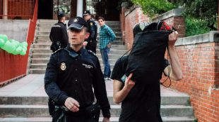En libertad el detenido en el encierro del IES Pérez Galdós