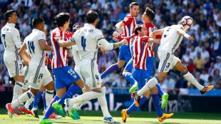 Griezmann impone las tablas en el derbi