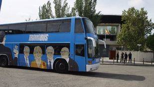 Podemos retrasa la salida de su 'Tramabús' por una nueva avería