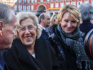 Carmena pide la dimisión de Aguirre: "Vicia el debate del Ayuntamiento"