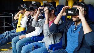 Así es la primera montaña rusa con realidad virtual de España