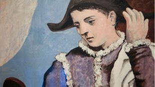 Un estudio del Thyssen revela los secretos del 'Arlequín en el espejo' de Picasso