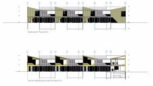 Vista del proyecto para la escuela infantil Manzanares