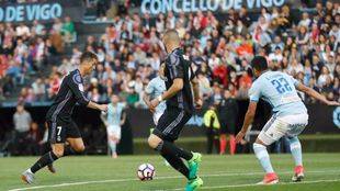 El Madrid (casi) certifica el título de Liga con un fácil triunfo en Vigo