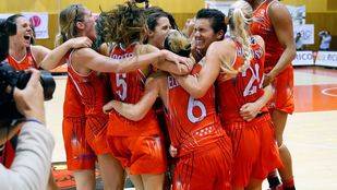 Rivas Ecópolis hace historia en el baloncesto femenino