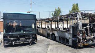 El PSOE denuncia el incendio de autobuses de la EMT por la falta de mantenimiento