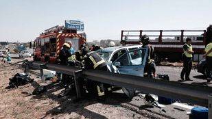 Una muerta y un herido grave tras un accidente en la A5