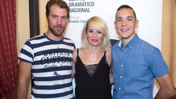 Chema León, María Adánez y Luis Luque