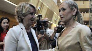 Cifuentes y Aguirre defienden "dar más participación a los militantes" en la elección de candidatos