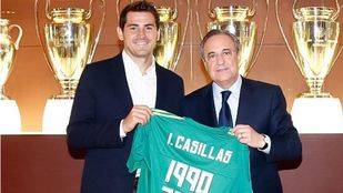 Florentino Pérez asegura que Casillas deja el Madrid porque "es su deseo"