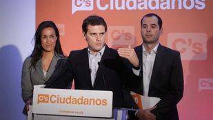 Francisco de la Torre, Marta Rivera, Miguel Gutiérrez y Patricia Reyes, candidatos de Ciudadanos por Madrid al Congreso
