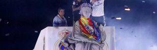 El Real Madrid festeja la Liga en Cibeles